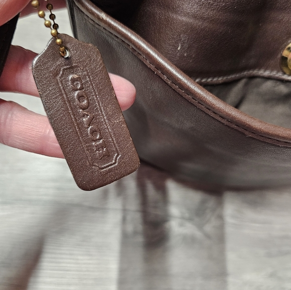 Coach Bags Monterey Brown Leather Flap Crossbody Bag Vintage Crossbody - Picture 12 of 13